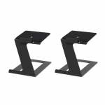 2 tk t&ouml;&ouml;laua k&otilde;laristatiiv Cantilevered Speakers Bracket Tugev metallist riiuli k&otilde;lari t&otilde;stjad Hoidja Vastupidav 1