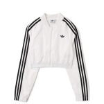 Adidas Originals Teamgeist Spordip&uuml;ksid Moodsad Mugavad Mitmek&uuml;lgsed Triibuline Jakk Naiste Jakk Valge JD0265 S