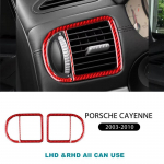 Porsche Cayenne 2003 2004 2005 2006 2007 2008 2009 2010 jaoks Ehtne Pehme S&uuml;sinikkiust LHD RHD Auto &Otilde;huava Kleebis Lisatarvikud