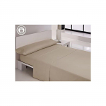 Drap plat en coton - JAVIER LARRAINZAR - 100 % coton - Multicolore - Uni - Lavage en machine - 180 fils - Completo puhas