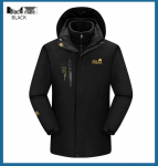 Jack Wolfskin Jie Lu 3-in-1 tormijakk: Fliisvoodriga S&uuml;gis/Talvine V&auml;litingimuste Paaride Jakk Meestele ja Naistele. XL