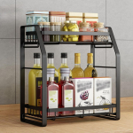 Kaasaegne k&ouml;&ouml;gi 2-korruseline v&uuml;rtsiriiul, v&uuml;rtsikorraldaja, hoiuriiul