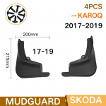 Auto poriklapid Skoda Karoq 2017 2018 jaoks eesmise tagumise porilaua porikaitseklapi pritsmeklapid porilaudade tarvikud