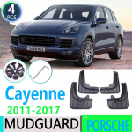 for Porsche Cayenne 92A 2011~2017 2012 2013 2014 2015 2016 Car Fender Mudguard Mud Flaps Guard Splash Flap Car Accessories