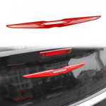 Red glossy rear car decorative Cover Tirm For 2015- Chrysler 300