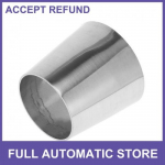 Car Exhaust Pipe Tubing Piping Adapter 2 OD to 2.5 OD 304 Stainless Steel New