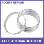 Four Hub Centric Rings Universal OD 68mm to ID 651mm Aluminum Alloy