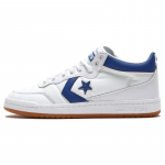 Converse Fastbreak Nahast Mugavad Libisemiskindlad L&ouml;&ouml;gikindlad Kulumiskindlad Keskmise s&auml;&auml;rega Lauasaapad Unisex Valge Sinine 46.5