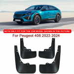 Autode stiil Sobib Peugeot 408 2024 ABS Auto poritiivad Porikaitse Poritiivad Poritiivad Eesmised Tagumised Tiivad Auto Tarvikud must