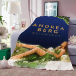 Laulja A-andrea Berg Tekk Soe Ja Pehme Sobib Magamistuppa Elutuppa Diivanvoodile Kontorisse Reisimiseks Telkimiseks 30x40in blue