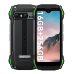 Blackview N6000 Kompaktne vastupidav nutitelefon 4,3-tolline, 16 GB RAM 256 GB ROM, 48 MP kaamera, 3880 mAh aku, Helio G99 only smartphones roheline