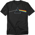 Pink Floyd, Dark Side of The Moon Album Rockmuusika T-s&auml;rk ja Kleebised, Dark Side - Must, X-Large S mitmev&auml;rviline