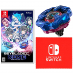 Beyblade X XONE X Switch Shinobi Nuga Metall Nintendo Switch Logo Disain Mikrokiudlapp Kaasas (Beyblade'i tsoon) - [Tootja boonus] 4-60LF