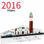 LEGP 2016-2022 Arhitektuuri siluetid Kogutav seeria ehitusklotside komplekt, Kogutav arhitektuurimudeli komplekt t&auml;iskasvanutele
