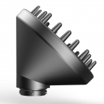 Uuendatud difuusor Dyson Airwrap HS01 HS05 jaoks Lennuvastane otsik K&otilde;igi Dyson lokitangide mudelite jaoks Difuusori otsiku kinnitus hall v&auml;rv