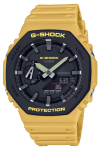 Casio Utility Color Watch s&uuml;sinikust Core Guard kollase G-Shock struktuuriga, GA-2110SU-9AJF, Meeste, sinepikollane