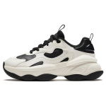 Anta Nut Shoes Cushioning, Wear Resistant Low top Chunky Sneakers Women's Black White 122418885-8 38