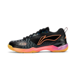 Li Ning Cushioning, Wear Resistant Low top Badminton Shoes Unisex Black AYZV001-3 41