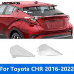 Tagaklaasi Spoileri K&uuml;lgtiiva Kate Sisekujunduse Kleebis Toyota CHR C-HR 2016- jaoks Kroomitud V&auml;lisdisaini Tarvikud Auto Kujundus