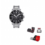 TISSOT Starfish Collection Kvartsmehhanismiga Meeste Kell Kell 45,5 mm Must sihverplaat T120.417.11.051.00 Regular Watch Box