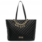 Versace Jeans Couture Logo Kett TIKITUD TOTE KOTT Naiste tote kotid Must 73VA4BC3-ZS409-899 Basic Set (Bag+Dust Bag)