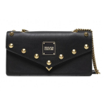 Versace Jeans Couture Naeltega Klapiga Kunstnahast &Otilde;lakott Naiste kotid Must 72VA4BE8-71407-899 Basic Set (Bag+Dust Bag)