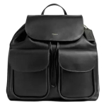 Coach Crosby 36 Br&auml;ndi logo Reguleeritav &otilde;larihm Nahast seljakott Suur naiste seljakott Must CW618-B4BK Basic Set (Bag+Dust Bag)