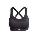 Adidas TLRD Impact K&otilde;rge toega rinnahoidja Kolme triibu v&auml;rviplokk K&otilde;rge intensiivsusega fitnessi spordirinnahoidja Naiste aluspesu Must IX4942 A/XSAB