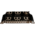 Vintage Chenille K&otilde;rgekvaliteediline Diivanikate Kangas Universaalne K&otilde;ikidel Hooaegadel Diivanir&auml;tik &Uuml;hes T&uuml;kis T&auml;iskate Kate Tekk Mustusth&uuml;lgav 130X180cm51.2X70.9in black