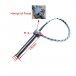 12v 24v 36v 48v K&uuml;tteelement Roostevabast terasest kassettk&uuml;ttekeha M16 Torukujuline K&uuml;ttekeha/Varras Vee K&uuml;tmiseks 100w/150w/200w/300w 24V 100W for 300ml