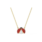 Swarovski S&auml;delev S&uuml;da Kristall Lepatriinu Kaelakee Naistele kaelakee Kuldne 5521787 Box (Random Color)