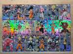 Isetehtud 18 tk/komplekt Dragon Ball Isetehtud Kaart Reljeefne Kogu Klaas V&auml;lk Kullatud Laser V&auml;lk Anime M&auml;nguasi Armas Kingitus Multikas