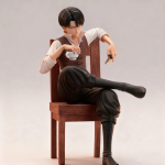 19cm Anime R&uuml;nnak Titanile Figuurid Levi Ackerman Mudel Istuv Asend Mudel M&auml;nguasjad Eelm&uuml;&uuml;k Kuju GK Figuriin Kaunistus Kingitused