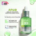 ANUA AZELAIC HYALURON RAHUSTAV SEERUM 30ML, Rahustav, Niisutav, Parandab Tekstuuri, Mittekleepuv, K-Beauty, Korea Meik 30ml/1.01fl.oz