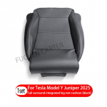 Tesla uuele mudelile Y Juniper 2025 Jalatugede pikendusistme kate M&auml;luvahust pikendusiste Padi Autode siseaksessuaarid Artificial leather