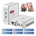 HUIDUN H80 MINI ARVUTI AMD Ryzen 5 3500U Windows11 Pro 16GB 512GB SSD Portable Monitors TABLE 9 h&otilde;be