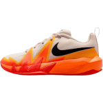 Nike Breathable Low top Children's Basketball Shoes Beige Orange Unisex IH2308-100 38.5 orange