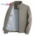 Cozy Up meeste kerge jope Bomber tuulejope kevadgolf Kerge tuulet&otilde;kkega t&otilde;mblukuga vabaaja mantel stiilne mood M