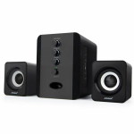 Bluetooth Traadita 2.1 3-kanaliline Bassi Kombinatsioon Arvutik&otilde;lar Subwoofer 3,5 mm Pistik Muusika Valju Toetab FM TF USB Lauak&otilde;lar USB（No bluetooth) must