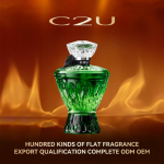 C2U Emerald Brilliant Parf&uuml;&uuml;m &ndash; Tualettvesi 75ml. V&auml;rsked lilled ja puuviljad. 75ml