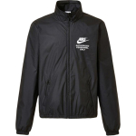Nike Logo T&auml;hetr&uuml;kiga Seisukrae T&otilde;mblukuga Pikkade Varrukatega Jakk Meeste jakid Must HJ8117-010 XL black