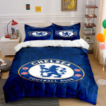 Chelsea Jalgpalliklubi logo. Voodipesukomplektid Tekikotikomplektid Tekikotid Padjap&uuml;&uuml;rid(1 * Tekikott 2 * Padjap&uuml;&uuml;ri (tekk ei kuulu komplekti)) 135x200cm