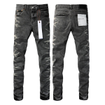 STREETRICH Meeste Moodsad High Street Klassikalise Stiiliga Madala V&ouml;&ouml;kohaga Skinny Teksap&uuml;ksid Valge V&auml;rviga Kulutatud Parandatud Parima Kvaliteediga Denim P&uuml;ksid Br&auml;nd 28 gray