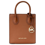 MICHAEL KORS Mercer Klassikaline &Uuml;hev&auml;rviline T&auml;helogo V&otilde;lu Vasikanahast K&auml;e-Risti-keha-&otilde;lakott Mini Naiste Karamellipruun pruun