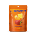 ALL THE BETTER Maasika Mandariini Ananassi Kr&otilde;psud 7g*4 kotti Pineapple Chips 7g*4bag