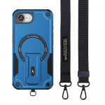 Ristkeha paelaga kaitse&uuml;mbris iPhone 17E 16e 17 air 16 Pro Max 12 13 14 15 Plus Iphone16e mobiiltelefonile iPhone17 sinine