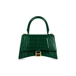 Balenciaga V&auml;ike Hourlgass &Uuml;he K&auml;epidemega K&auml;ekott Roheline Naistele &Uuml;lemine K&auml;epide 593546-1LRGM-3011 Basic Set (Bag+Dust Bag)