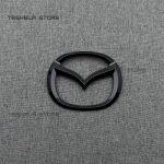 AAEU1 Axela MAZDA3 2016-2019 v&otilde;i MAZDA3 2020-2025 Eesmise iluv&otilde;re logo embleemi ja Tagumise pagasiruumi kaane logo jaoks Sedaan Luukp&auml;ra Tarvik MAZDA3 Black
