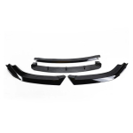 4 tk L&auml;ikiv Must Esipamperi Huule Spoiler Splitter Cupra Leon VZ TSI Sportstourer 2024 2025 Autode V&auml;lised Keret&ouml;&ouml;de Komplektid Gloss Black black