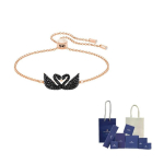 Swarovski ICONIC SWAN K&auml;ev&otilde;rud Naistele F-Original Brand Box And Bag roosa kuldne v&auml;rv